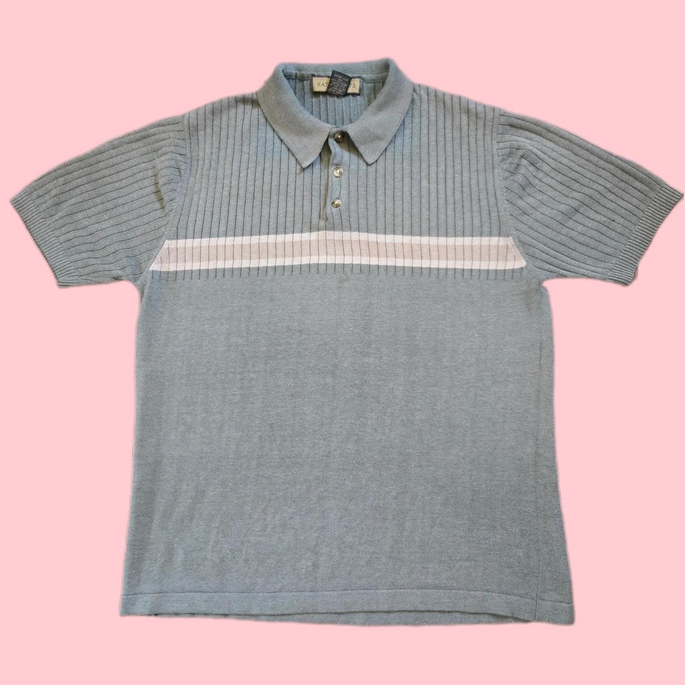 Vintage Gray Naturalife Polo Shirt